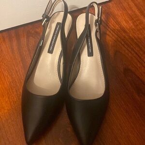 Black Slingbacks.